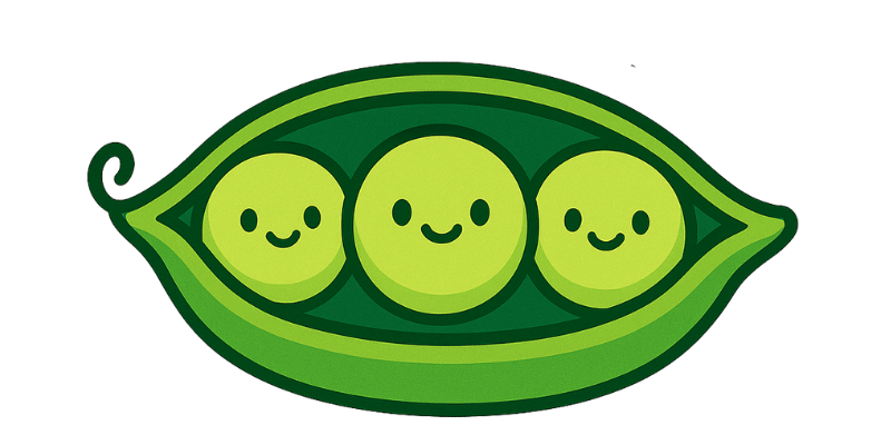 Big Peas Plush